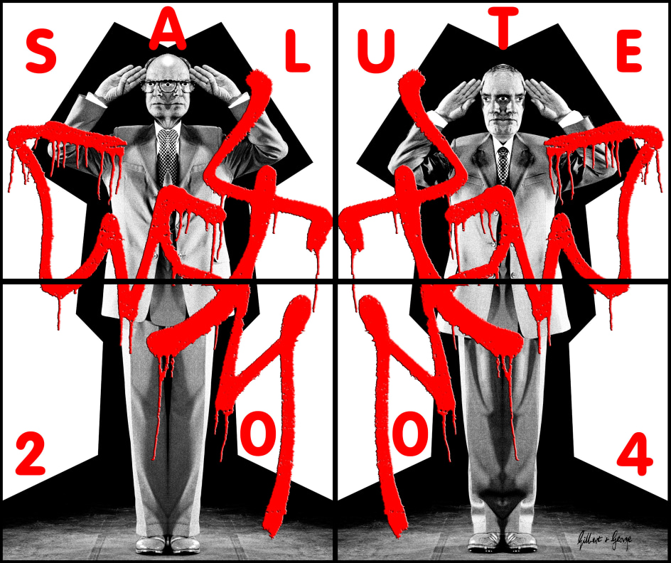 GILBERT &amp;amp; GEORGE, Salute, 2004