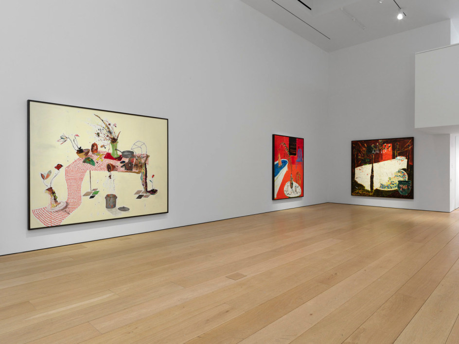 Fourth installation view of the exhibition Angel Otero: The Fortune of Having Been There at Lehmann Maupin in New York