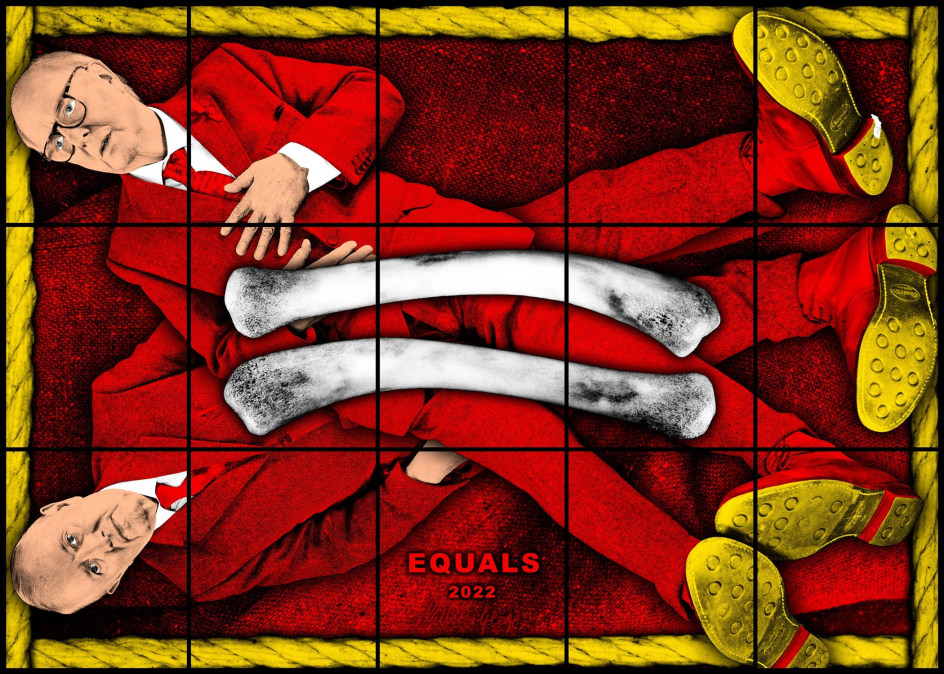 GILBERT &amp;amp; GEORGE, EQUALS, 2022