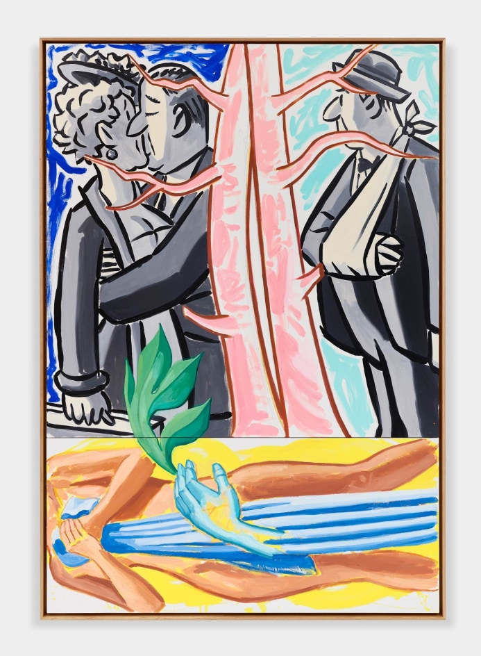 DAVID SALLE, Tree of Life, Rival, 2023