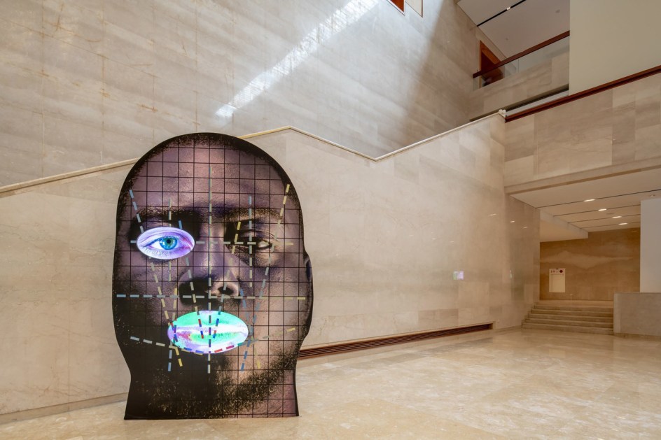 Tony Oursler: Black Box, Installation View