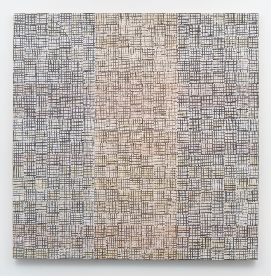 MCARTHUR BINION, DNA: White Painting: V, 2015