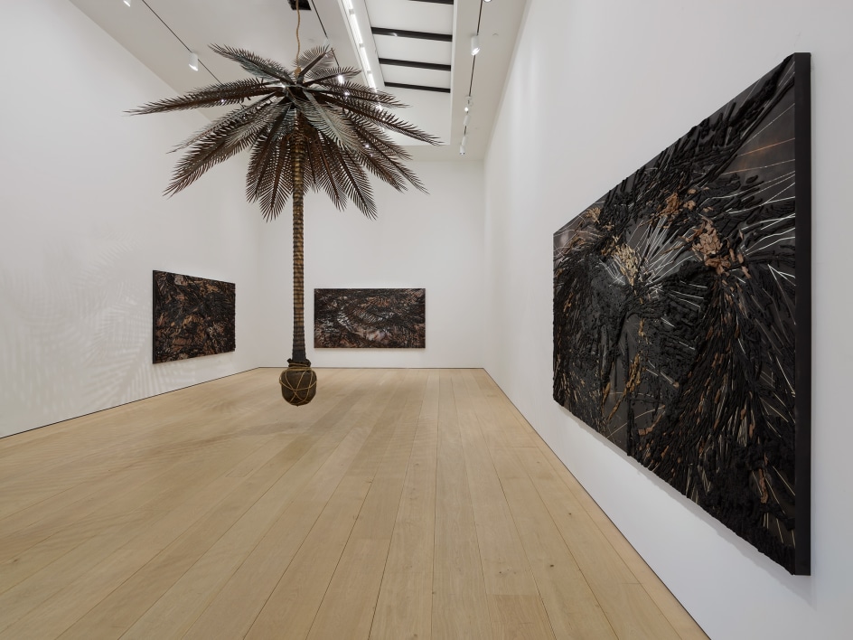 Teresita Fern&aacute;ndez:&nbsp;Maelstrom, Installation view, Lehmann Maupin, New York