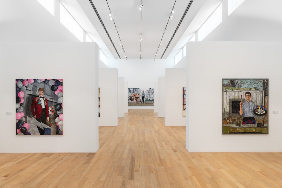 Hernan Bas: The Conceptualists, Installation view