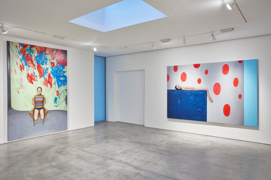 Margherita Manzelli,&nbsp;Bluebird, Installation view, Lehmann Maupin, New York, 2019