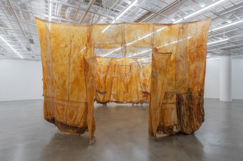 Heidi Bucher: Spaces are Shells, are Skins, Installation view