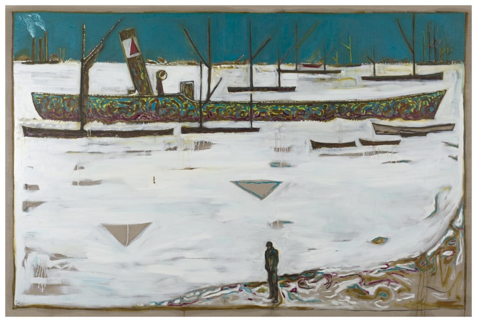 Billy Childish Frozen Estuary - Off Chatham, 1895 (Version Y), 2012