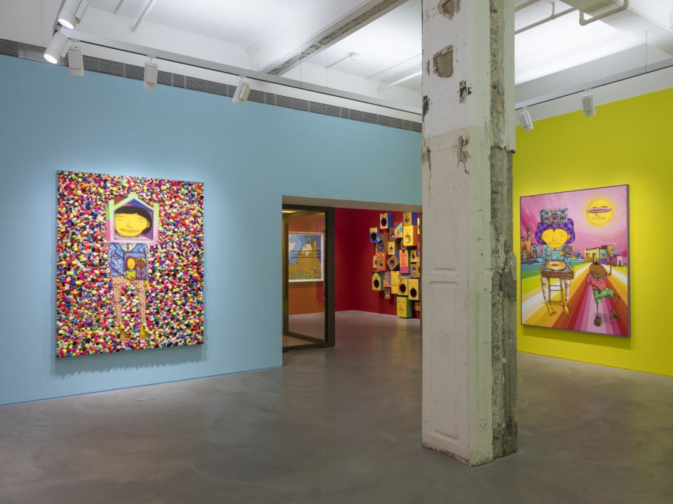 OSGEMEOS, D&eacute;j&agrave; Vu installation view 2