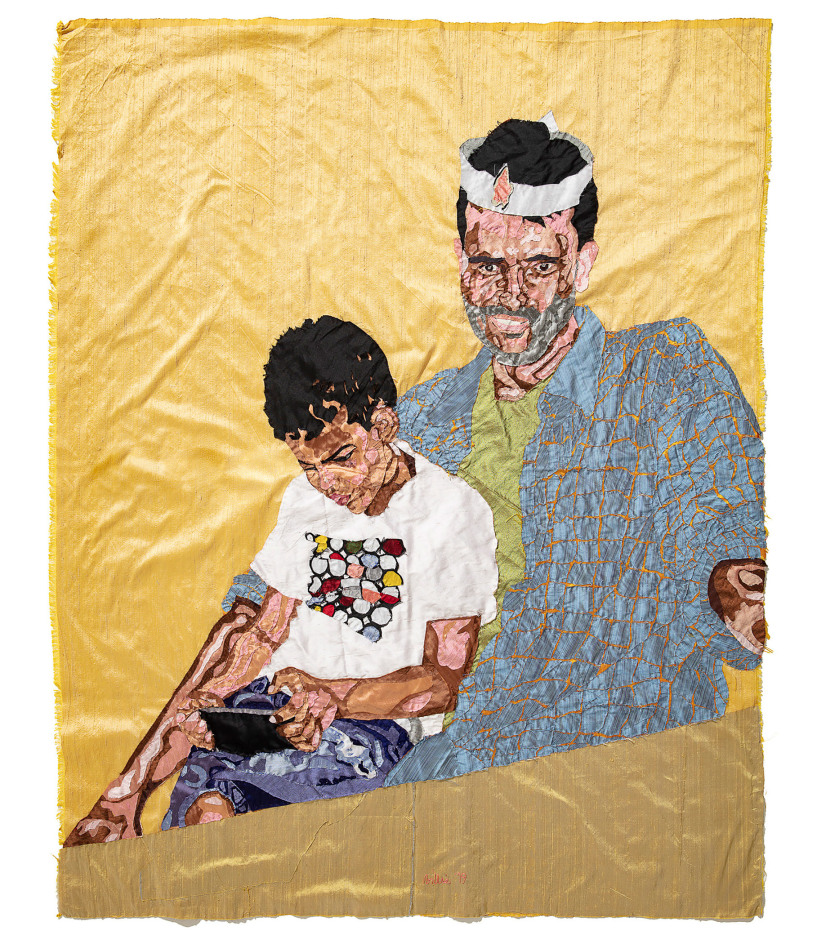 BILLIE ZANGEWA, Father and Child, 2019