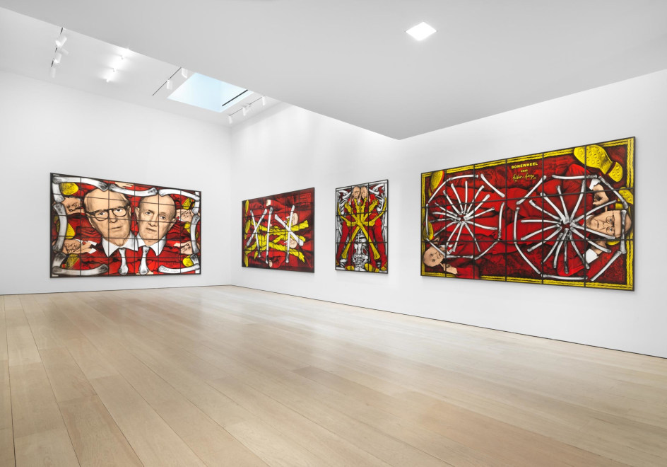 Gilbert &amp;amp; George:&nbsp;THE CORRPSING PICTURES, Installation View