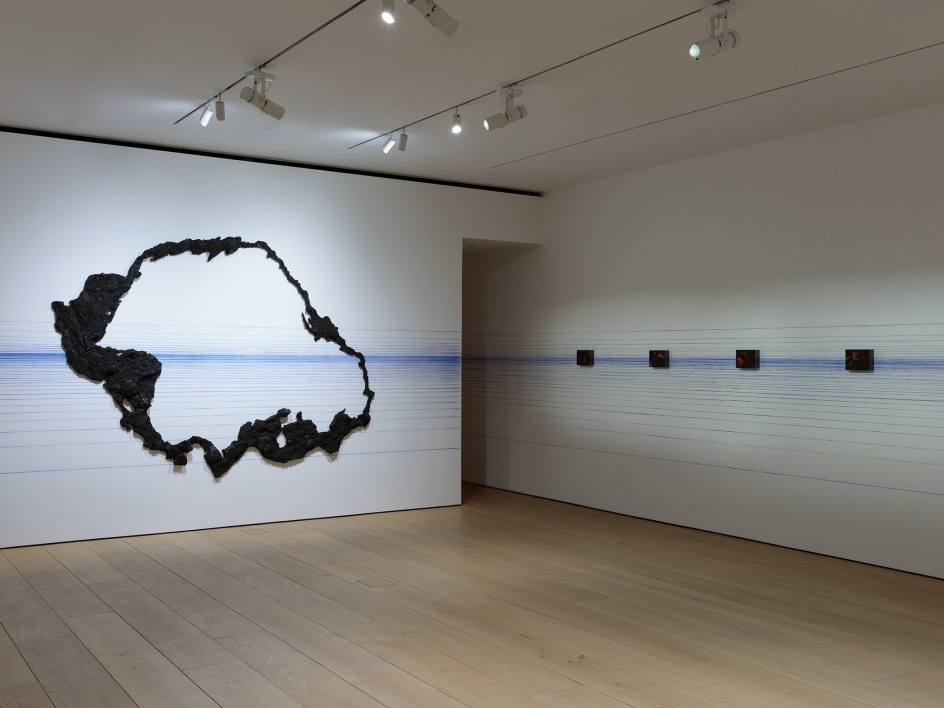 Teresita Fern&aacute;ndez:&nbsp;Maelstrom, Installation view, Lehmann Maupin, New York