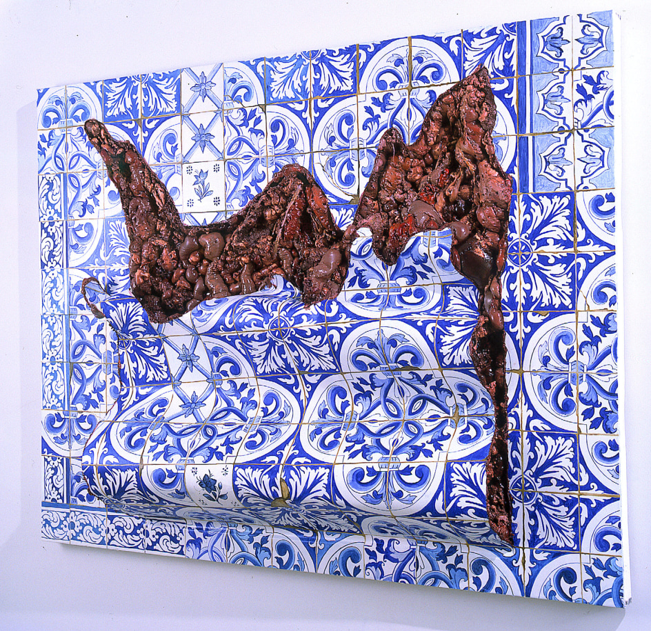 ADRIANA VAREJ&Atilde;O, Azulejaria &#039;De Tapete em Carne Viva&#039; (Carpet-Style Tilework in Live Flesh), 1999