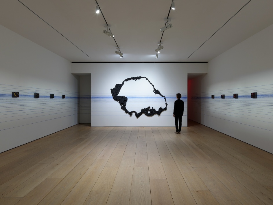 Teresita Fern&aacute;ndez:&nbsp;Maelstrom, Installation view, Lehmann Maupin, New York