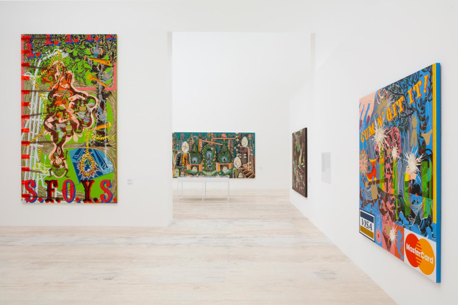 Lari Pittman: Lo Que Se Ve, Se Pregunta, Installation view