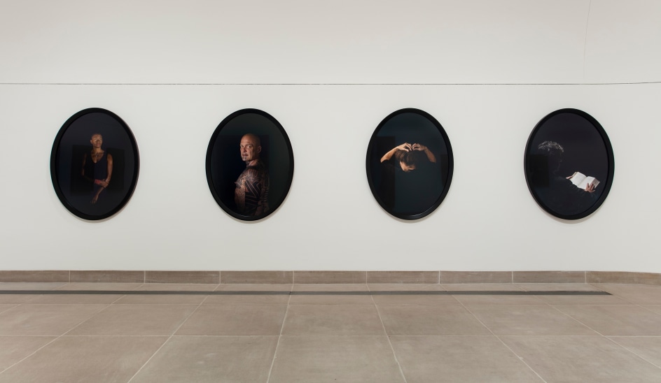 Catherine Opie: Portraits, Installation view, Hammer Museum, Los Angeles, CA