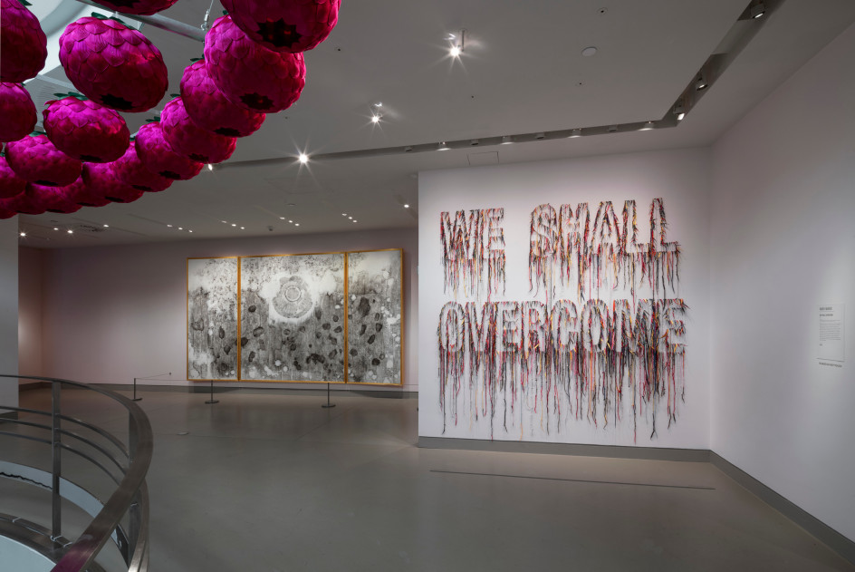 &ldquo;Clapping with Stones: Art and Acts of Resistance,&rdquo; presented by the Rubin Museum of Art, installation view 6