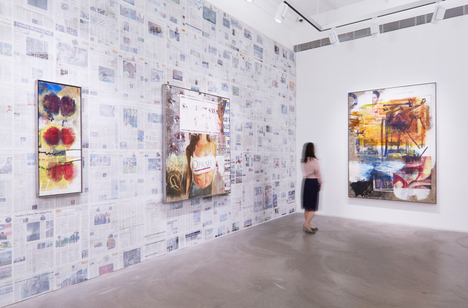 Mandy El-Sayegh,&nbsp;Dispersal, Installation view at Lehmann Maupin, Hong Kong