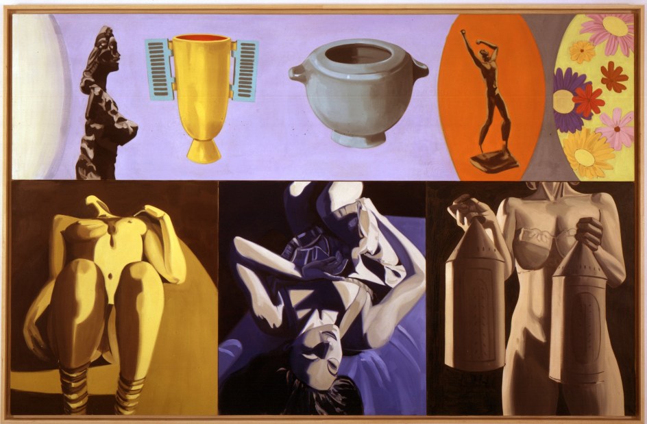 DAVID SALLE, Shuttered Vase, 2002