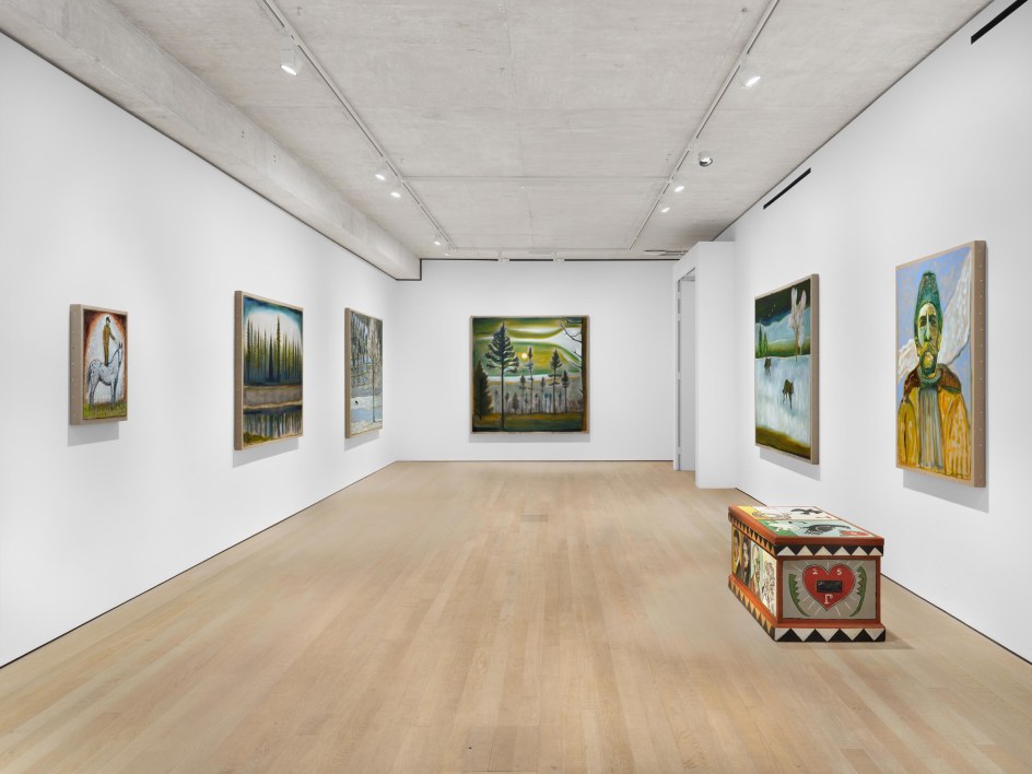 Billy Childish: like a god i love all things, Installation View