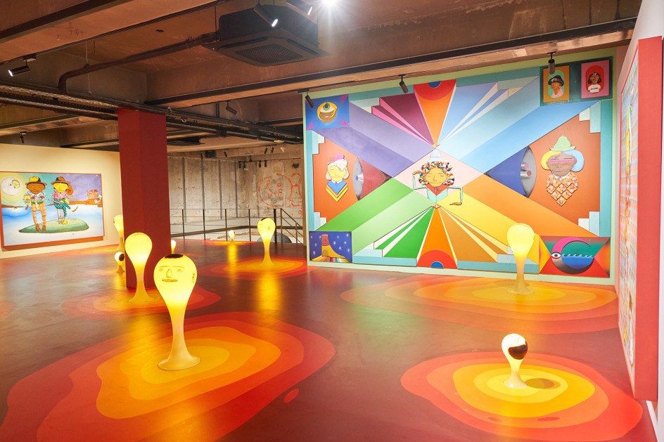 Third installation view of the exhibition OSGEMEOS: You Are My Guest in Seoul