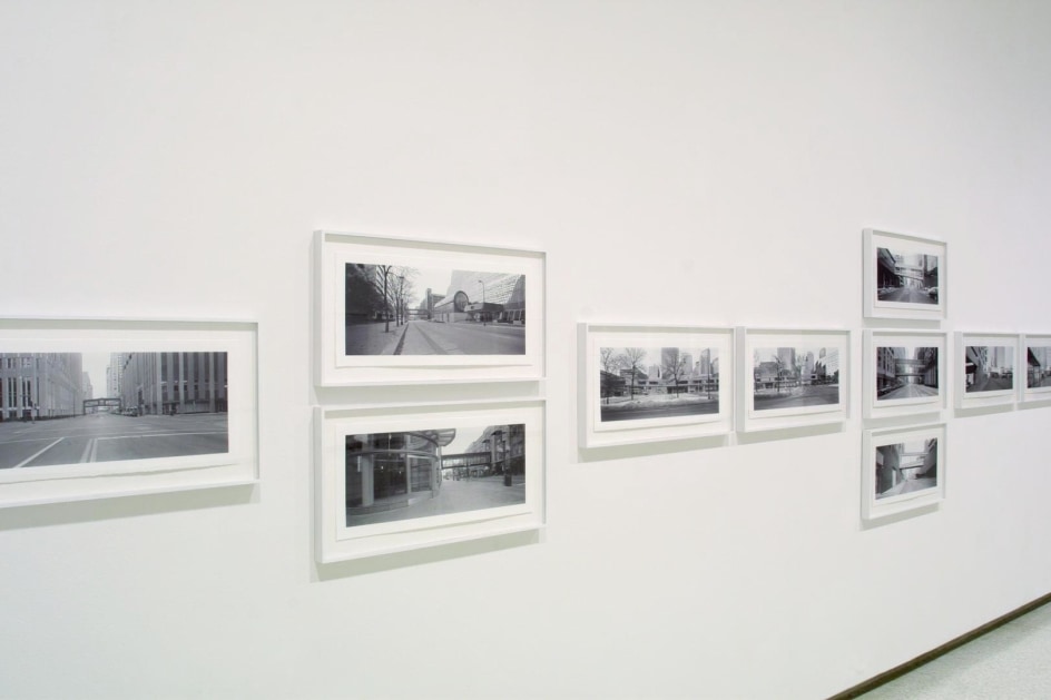  Installation view of Catherine Opie:&nbsp;Skyways &amp;amp; Icehouses&nbsp;at the Walker Art Center, Minneapolis