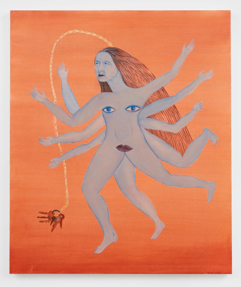 CECILIA VICU&Ntilde;A, Llaverito (Blue), 2019, after the lost original 1979 work