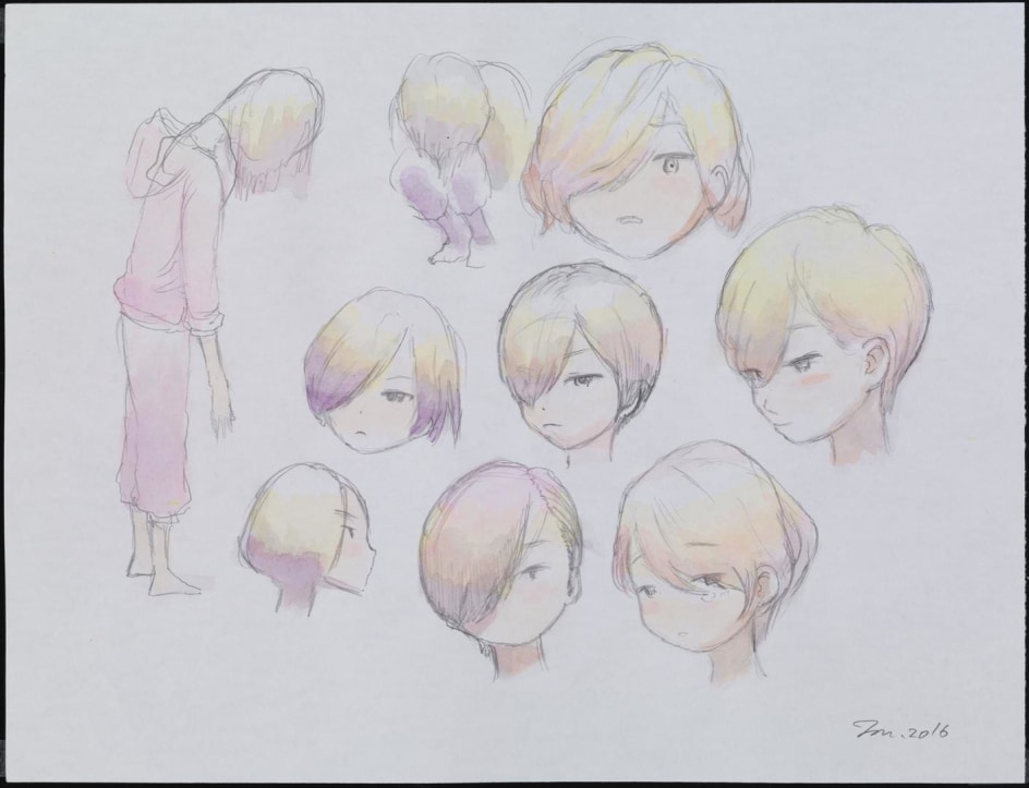 MR. Faces with Short Haircuts, 2016