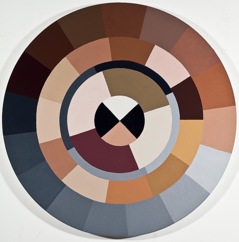 阿德里安娜&middot;瓦萊喬 Polvo Color Wheel II (Seascape Series), 2014