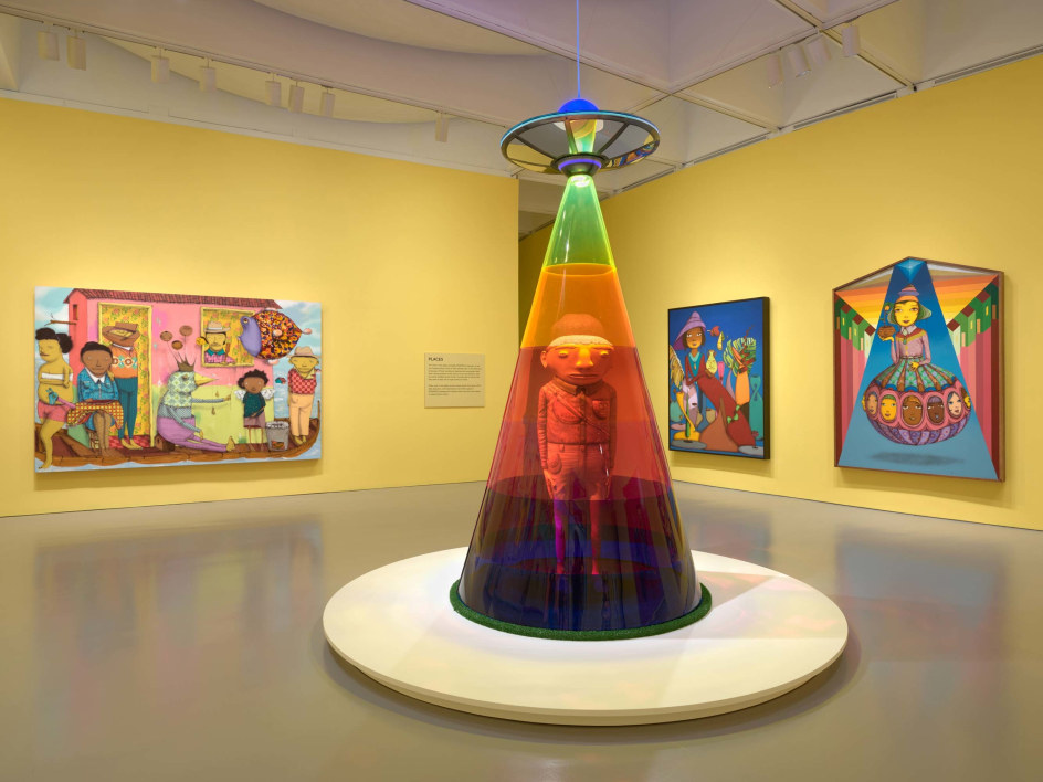 OSGEMEOS: Endless Story, Installation view