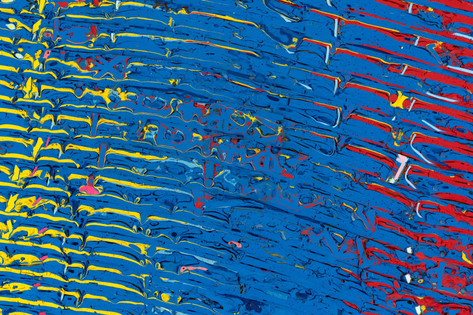LORIEL BELTRÁN, Additive Spectrum (Networks), 2022 (detail)