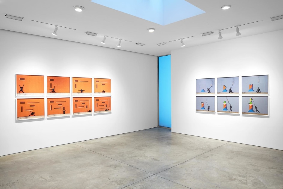 Robin Rhode, The Geometry of Colour installation view 8