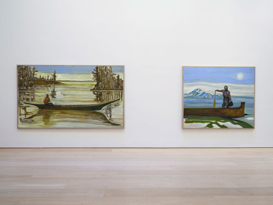 Billy Childish:&nbsp;Spirit Guides and Other Guardians Joining Heaven and Earth, Installation View