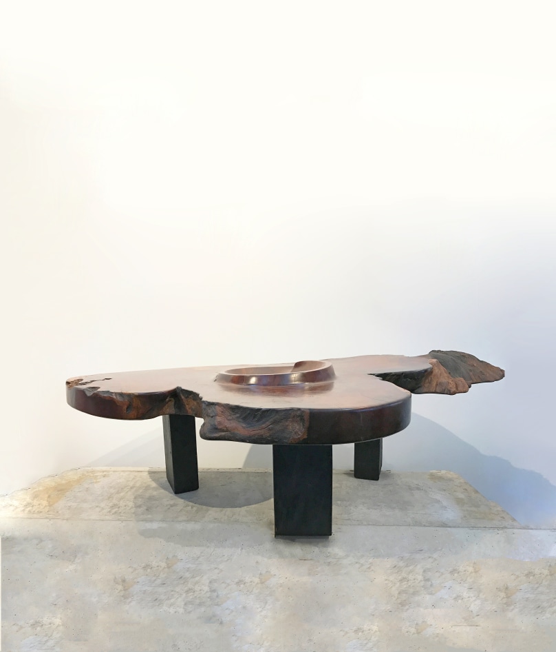 Burl Coffee Table