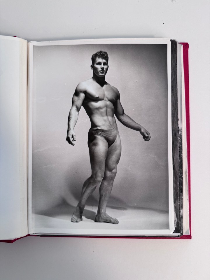 BODY BUILDING PHOTOGRAPH ALBUM 1959-1961