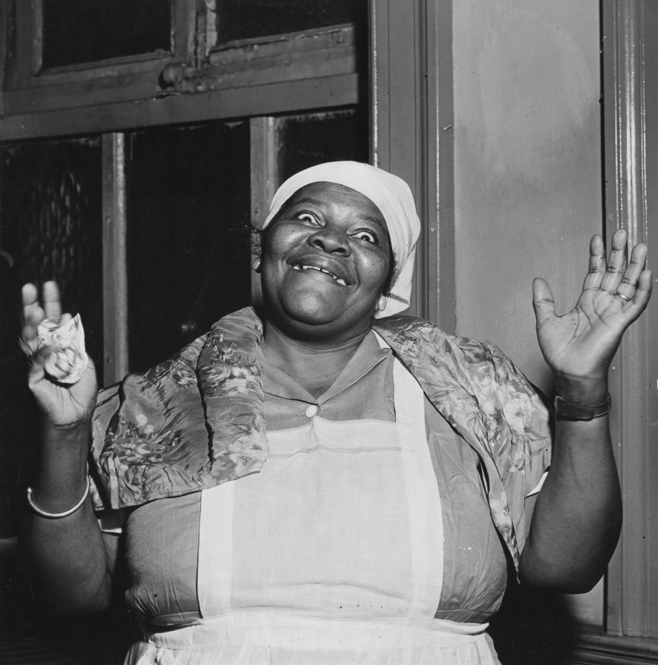 36. Weegee (American, 1899 &ndash;&nbsp;1968),&nbsp;Hattie McDaniel, c. 1940, Vintage Gelatin Silver Print, 11&rdquo; x 10.75&rdquo;