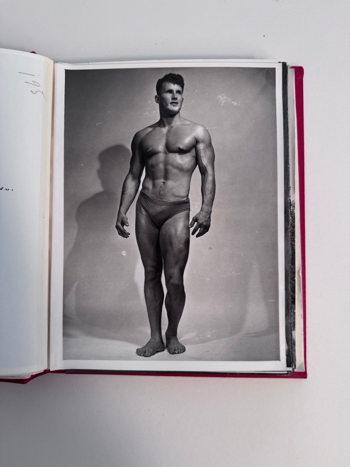 BODY BUILDING PHOTOGRAPH ALBUM 1959-1961