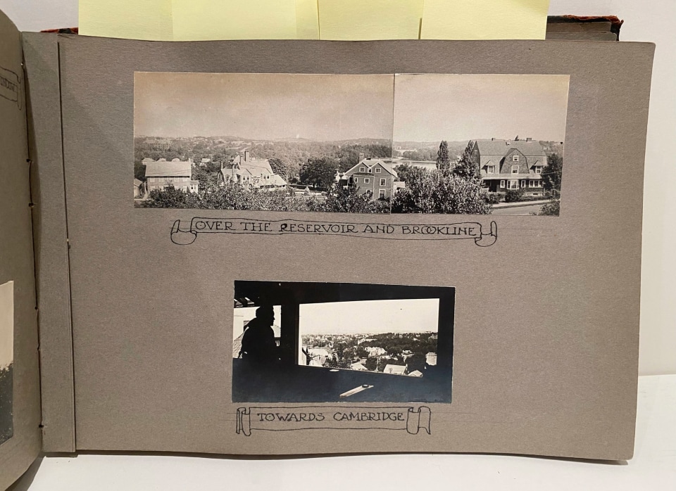 NEW ENGLAND PHOTO ALBUM, NEW HAMPSHIRE AND MASSACHUSETTS BY ACCOMPLISHED AMATEUR PHOTOGRAPHER, C. 1917-1919