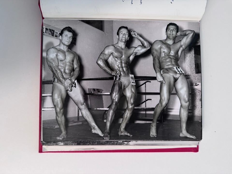 BODY BUILDING PHOTOGRAPH ALBUM 1959-1961