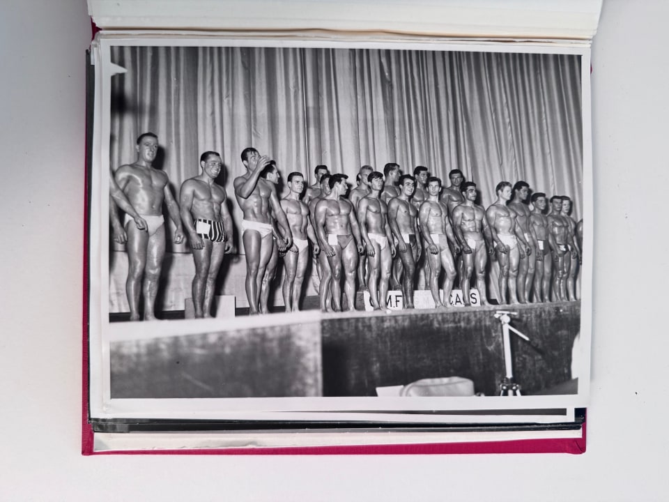 BODY BUILDING PHOTOGRAPH ALBUM 1959-1961