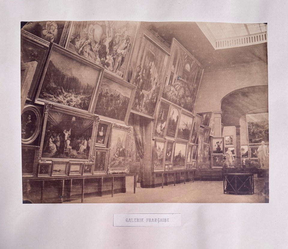 DISDERI EXPOSITION UNIVERSELLE DES BEAUX ARTS 1855