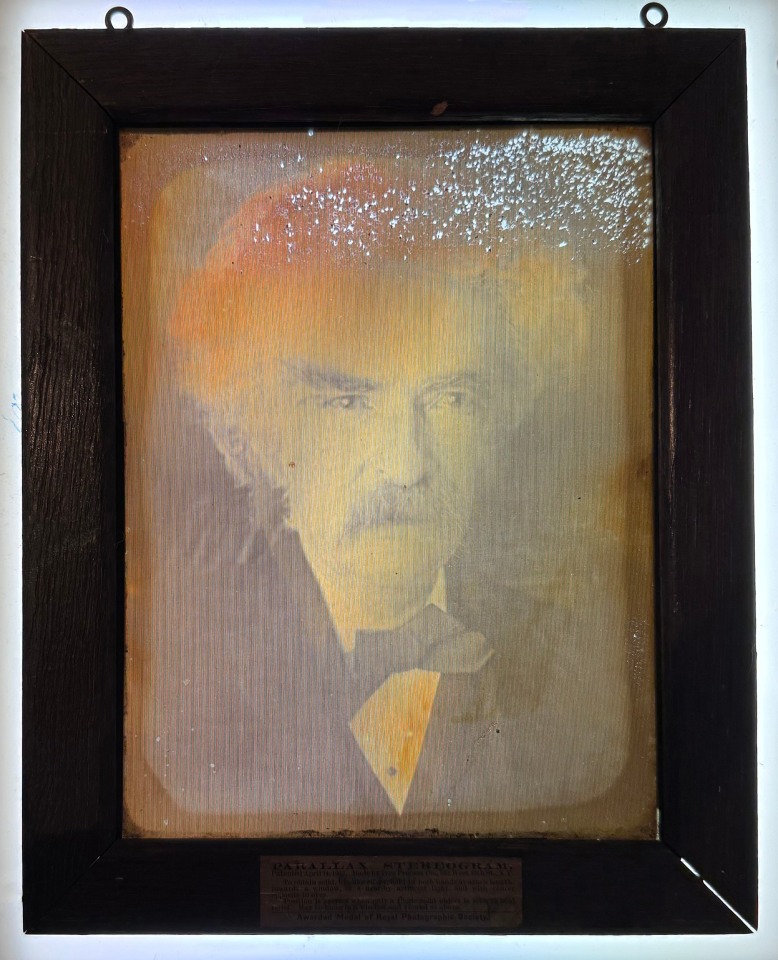 MARK TWAIN LENTICULAR