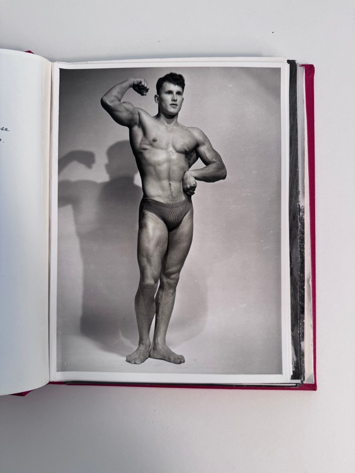 BODY BUILDING PHOTOGRAPH ALBUM 1959-1961