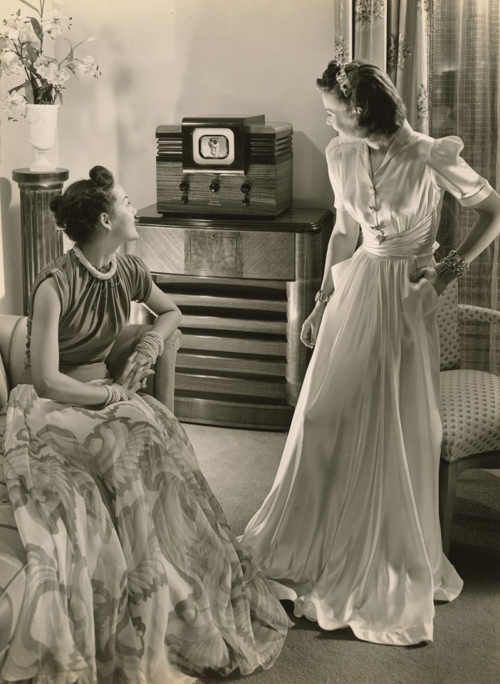 1. Gordon Coster (American 1906-1988), Advertising Photograph for Marshall Field &amp;amp; Co. RCA Model TT-5 Television, 1939, Gelatin Silver Print, 14&rdquo; x 11&rdquo;