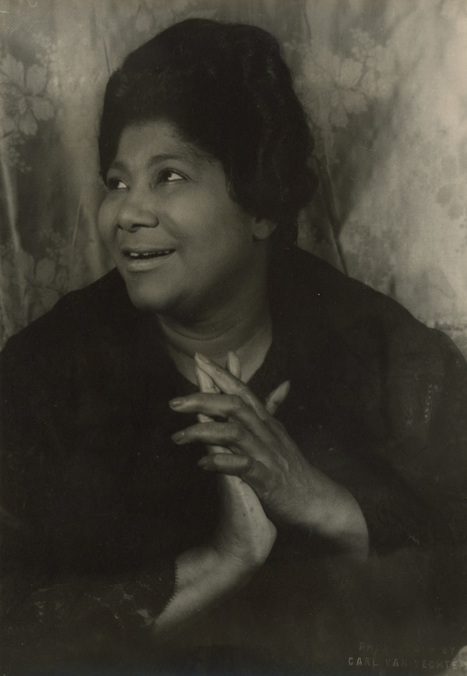 3. Carl Van Vechten (American, 1880 &ndash; 1964),&nbsp;Mahalia Jackson, 1962, Vintage Gelatin Silver Print, 9.75&rdquo; x 7&rdquo;