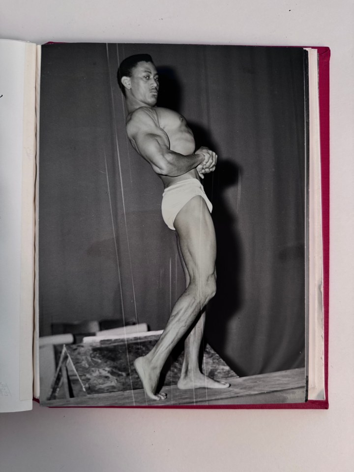 BODY BUILDING PHOTOGRAPH ALBUM 1959-1961