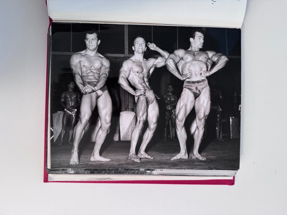 BODY BUILDING PHOTOGRAPH ALBUM 1959-1961