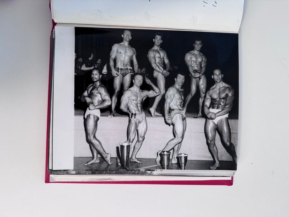 BODY BUILDING PHOTOGRAPH ALBUM 1959-1961