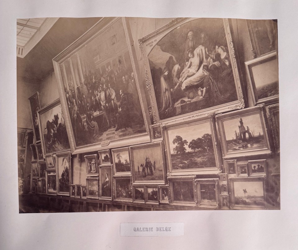 DISDERI EXPOSITION UNIVERSELLE DES BEAUX ARTS 1855