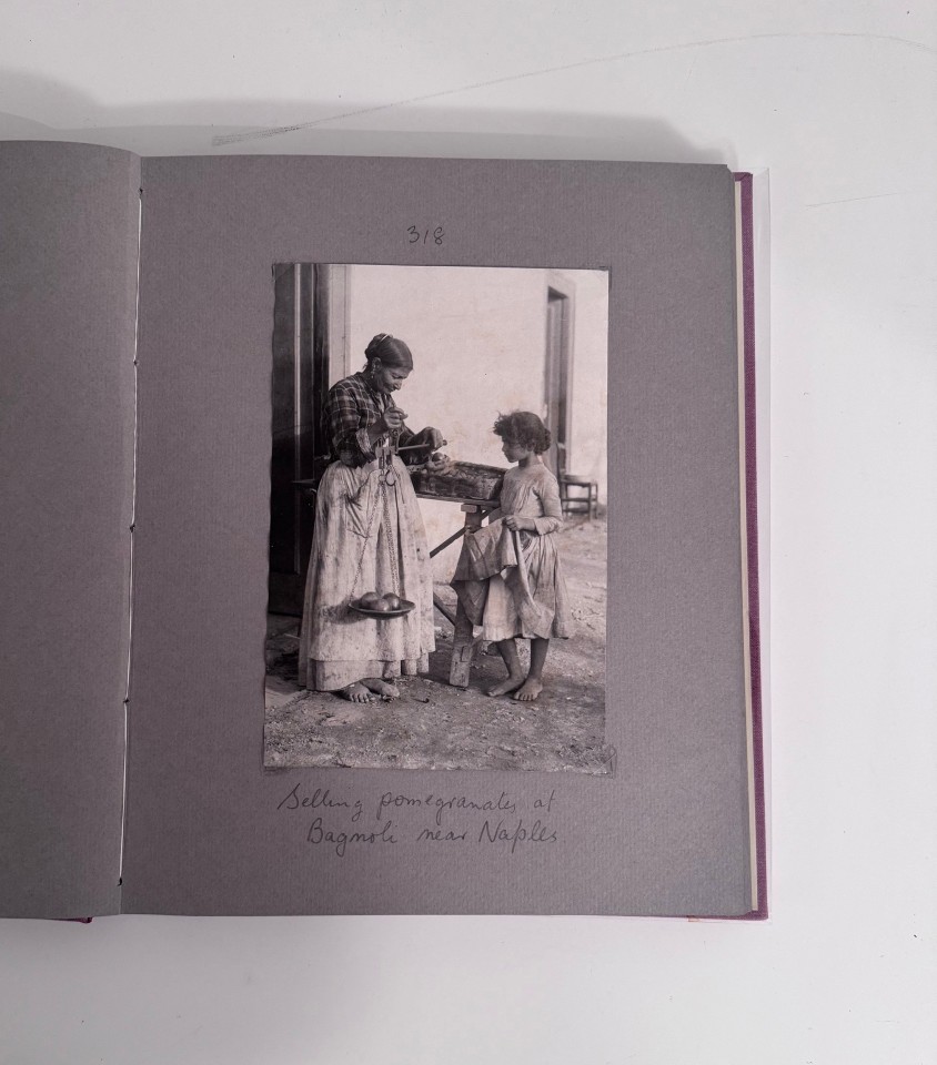 JAMES W. HOLCOMBE ALBUM OF NAPLES AND SURROUNDING DISTRICTS