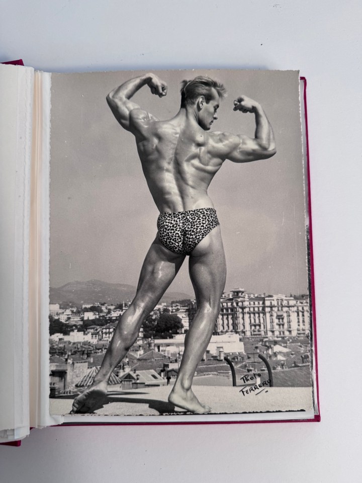 BODY BUILDING PHOTOGRAPH ALBUM 1959-1961